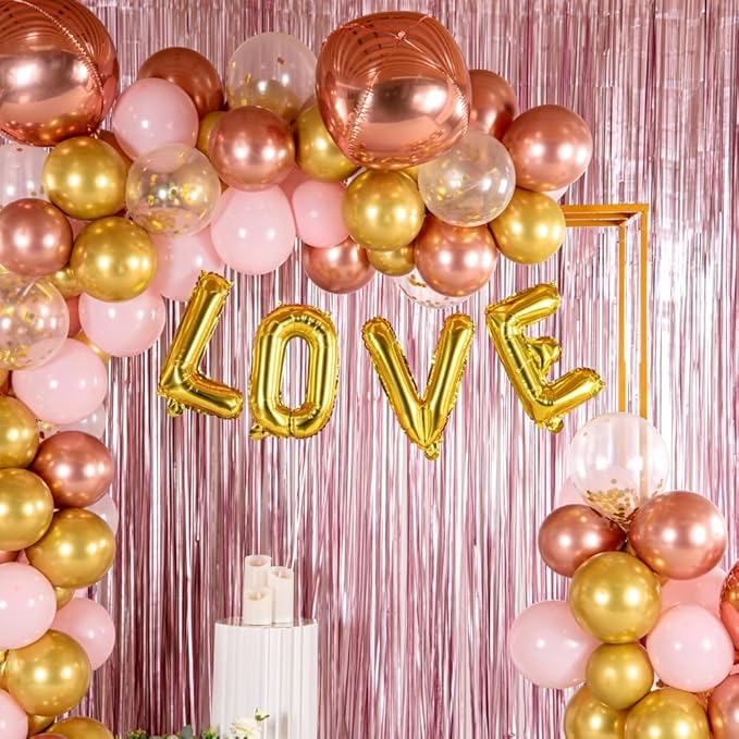 Restaurantware-Balloonify 16 Inch Letter Balloon, 1 Alphabet Party Balloon - Letter L, Self-Sealing, Gold Foil Mylar Finish, Hanging Loop, Decoration For Birthday, Wedding, Or Graduation