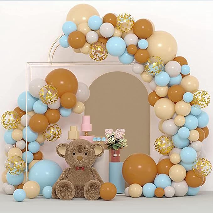 Arch Covers,Arch Backdrop Stand Fitted Cover for Wedding Birthday Party Ceremony Banquet Decoration(7.2FT,Khaki,Cover Only)