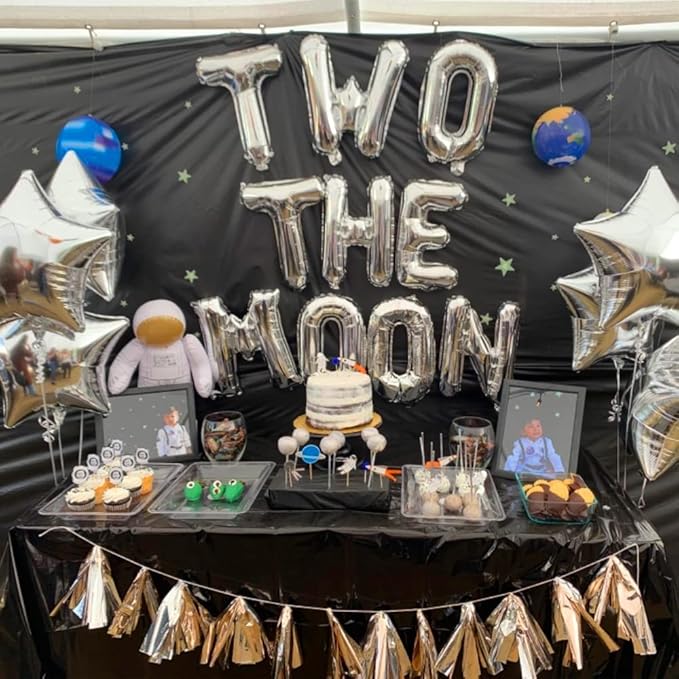 78 Pcs Sliver Letter Balloons A to Z Custom DIY Phrase Banner for Shower Wedding Birthday Party Supplies Personalized Decor Foil Alphabet Balloons 16Inch(Letter A-Z 3 Set)