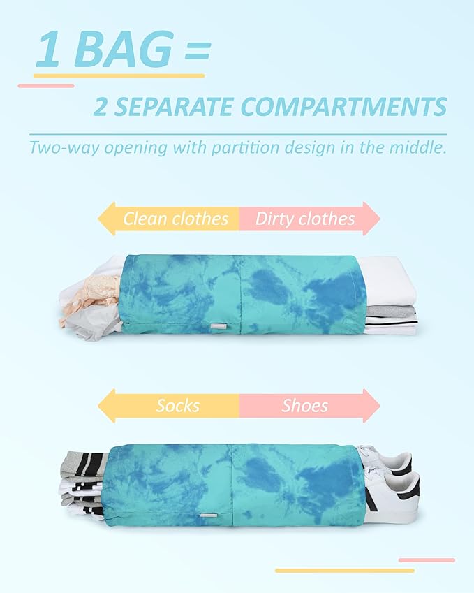 BAGSMART 6 Set /4 Set/2 Set Compression Packing Cubes for Travel, Lightweight Luggage Organizer Bags, Durable Space Saver Bags Travel Essentials