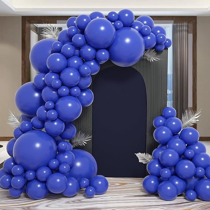 Arch Covers,Arch Backdrop Stand Fitted Cover for Wedding Birthday Party Ceremony Banquet Decoration(6.6FT,Dark Blue,Cover Only)