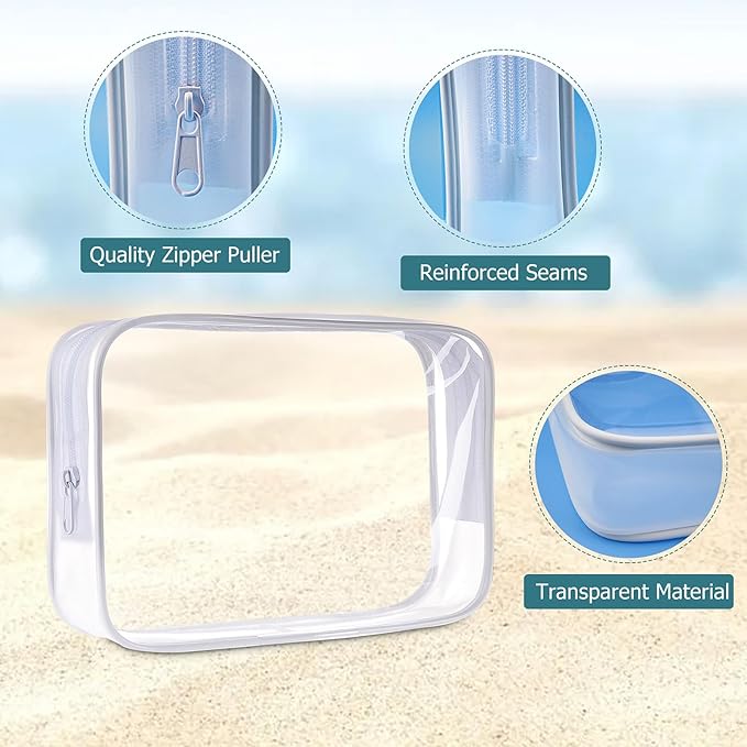 Cosywell Travel Size Containers Travel Shampoo Bottles 4pcs 3.4oz TSA Approved Travel Containers for Toiletries Leak Proof Refillable Lotion Containers with Flip Cap Small Plastic Squeeze Bottles