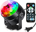 Luditek Sound Activated Party Lights with Remote DJ Lighting, Disco Ball Strobe Stage Light for Home Room Dance Parties Birthday Karaoke Stocking Stuffers New Years Eve Halloween Christmas Decorations
