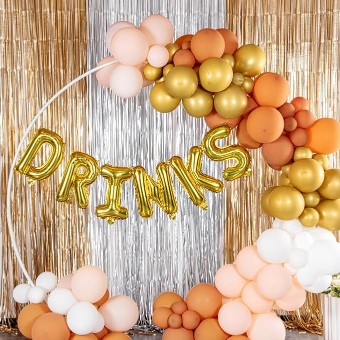 Restaurantware-Balloonify 16 Inch Letter Balloon, 1 Alphabet Party Balloon - Letter I, Self-Sealing, Gold Foil Mylar Finish, Hanging Loop, Decoration For Birthday, Wedding, Or Graduation