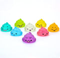 Unicorn Poop Mini Toys - Unicorn Party Favors - 50 pcs - Glitter Unicorns Party Supplies - Shimmering Rainbow Poop Mini Toy - Vending Machine Toys
