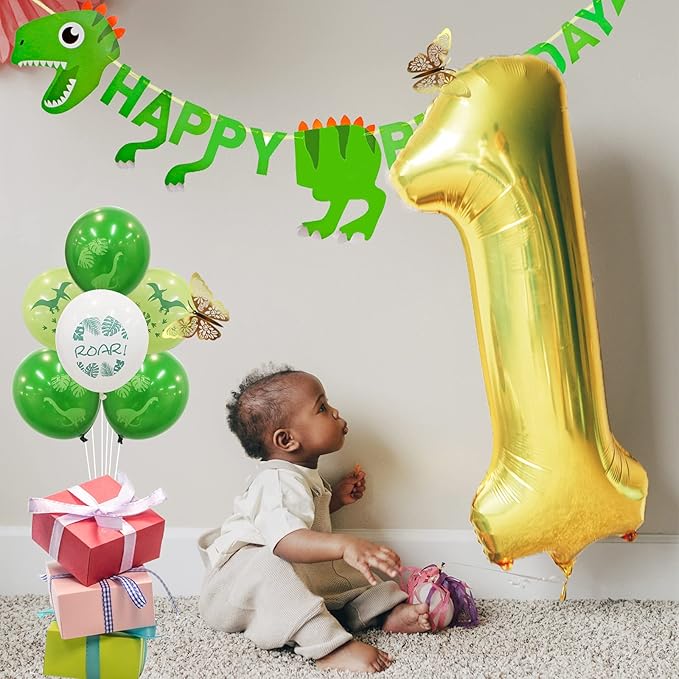 40 Inch Large Gold Number Balloons 0 Aluminum Foil Mylar Big Number Balloons 0-9 Suitable for Gold Birthday Parties, Weddings and Anniversary Photography