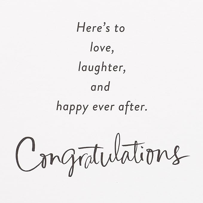 American Greetings Engagement Card (Happy Ever After)