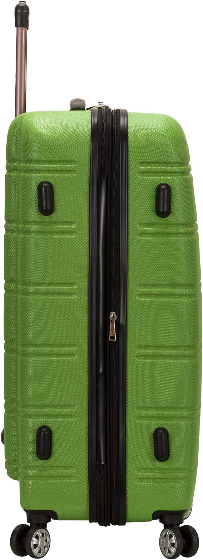 Rockland Melbourne Hardside 2 Piece Expandable Spinner Wheel Luggage Set, (20"/28"), Green