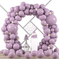 90pack Lilac Balloons Different Size 18/12/10/5 Inch Lilac Balloon Garland Arch Kit for Graduation, Wedding, Birthday, Princess Theme Party, Baby Shower, Anniversary Party Decorations