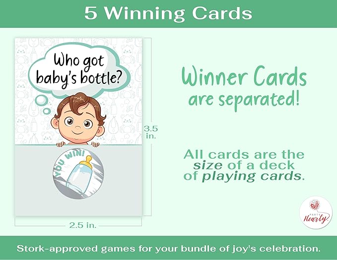 Party Hearty Baby Shower Games for Girl and Boy, 40 Emoji Scratch Off Lottery Tickets, Baby Games Ideas, Scratch Off Game
