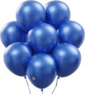 AFTERLOON® Biodegradable Balloons 24 pcs Pearlized Blue 12 Inch, Pearlescent Thickened Extra Strong Latex Helium Float, Colorful Bulk Color ballon baloon Globos Para Decoration De Fiestas Kids