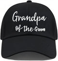 Adjustable Embroidered Hat for Bridal Shower Wedding Engagement Anniversary Honeymoon Newlyweds Couples Gifts
