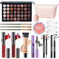 Makeup Set for Women, Makeup Full Kit for Beginners & Professionals, Travel Makeup Set for Teens & Adults, Makeup Gift Set for Girls, Eyeshadow Palette, Lip Gloss, Face & Eye Make up