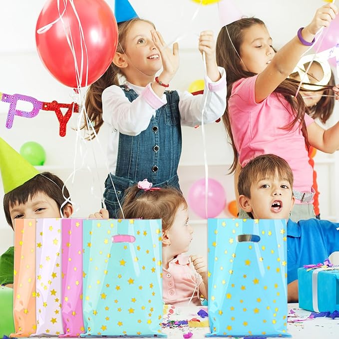 ZGORENDZ 30 Pcs Party Favor Bags Goodie Bags for Kids Birthday Party Small Gift Bag Bulk for Baby Shower, Wedding, Thanksgiving, Christmas, New Years