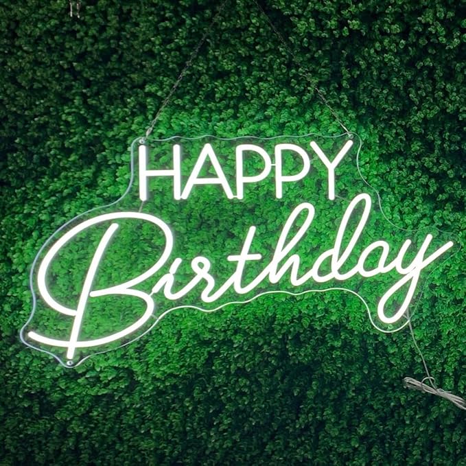 Ulalaza LED Neon Sign Night Light for Wall Party Décor Bedroom Room Bar Wedding Home Birthday Art Decoration Christmas with USB Chain Light modulator 5v 16.5''*9.1''