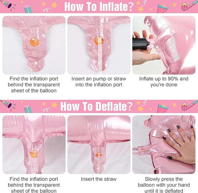 Pink Letter O Balloons,40 Inch O Letter Balloon Light Pink,A to Z Alphabet Helium Custom Letters Balloon for Birthday Anniversary Baby Shower Wedding Party Decorations