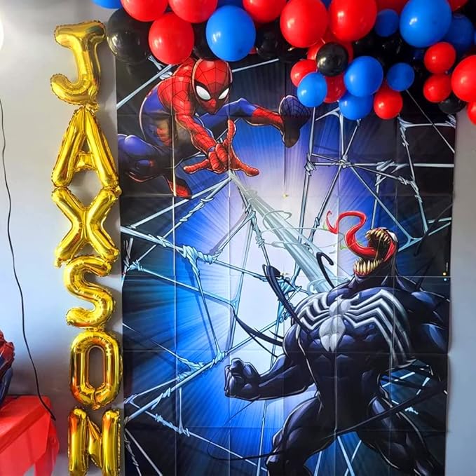 Gold Letter Balloons Foil Alphabet A-Z Balloons Custom Personalized Phrase Banner for Birthday Wedding Party Decoration(16 Inch A-Z 26 Pcs)