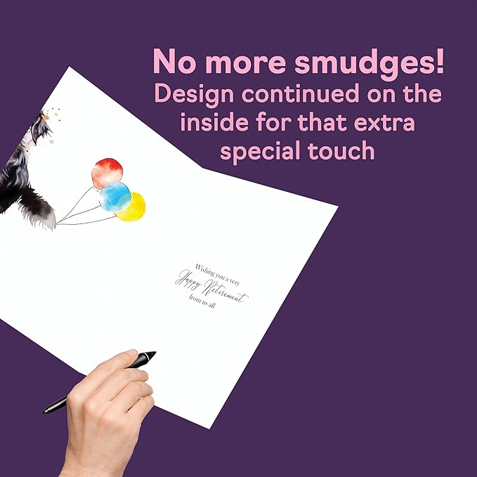 Thank You Cards for Partner - Party Dog - Thankyou Cards for Partner from Companion Life Partner, Heartfelt Appreciation Card A5 Thank You So Much Greeting Cards