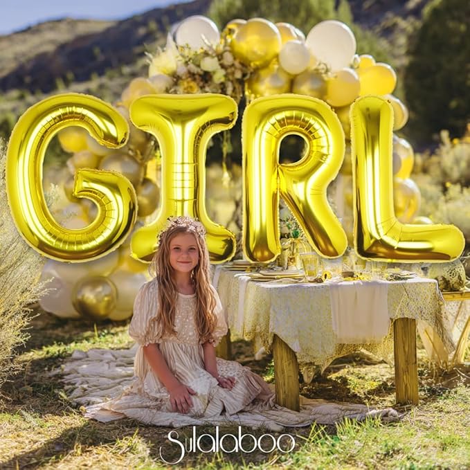 40Inch Gold Letter T Balloon Foil Helium Letter Balloons A-Z Giant Large Mylar Big Party Balloon for Birthday Party Decorations