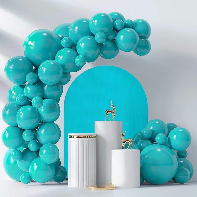 Arch Covers,Arch Backdrop Stand Fitted Cover for Wedding Birthday Party Ceremony Banquet Decoration(7.2FT,Sky Blue,Cover Only)