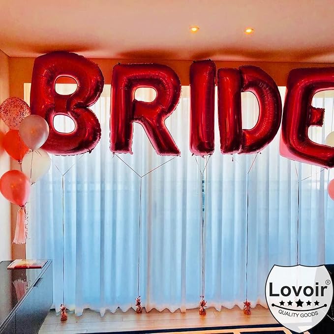 Lovoir 40 Inch Large Red Letter H Balloons Big Size Jumbo Mylar Foil Helium Balloon for Birthday Party Celebration Decorations Alphabet Red H