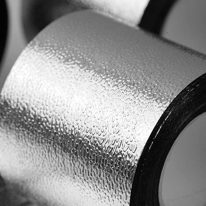 PartyWoo Crepe Paper Streamers 4 Rolls 328ft, Pack of Silver Foil Party Streamers, Party Streamers for Birthday Party Decorations, New Year's Eve Decorations, Wedding Decorations (1.8 In x 82 Ft/Roll)
