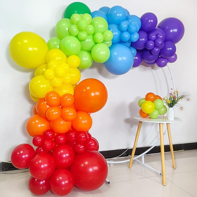 KAWKALSH Yellow Balloon Arch Kit 111Pcs 18 12 5 Inch Latex Party Balloons Garland for Birthday Baby Shower Wedding Engagement Anniversary Christmas Party Decorations