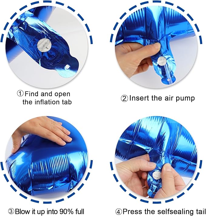 Navy Blue Jumbo Number 29 Balloon 40 Inch, Boy Girl 29 Birthday Supplies, Foil Helium 29 Birthday Giant Balloon, Mylar Blue Number Balloons Anniversary Decorations