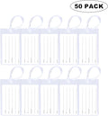 50 Pack Luggage Tags for Suitcases, Airplane Travel Essentials for Flying, International Travel Must Haves, and Luggage Accessories by Sodsay