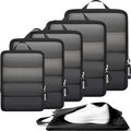 BAGAIL 6 Set Ultralight Compression Packing Cubes Packing Organizer for Travel Accessories Luggage Suitcase Backpack