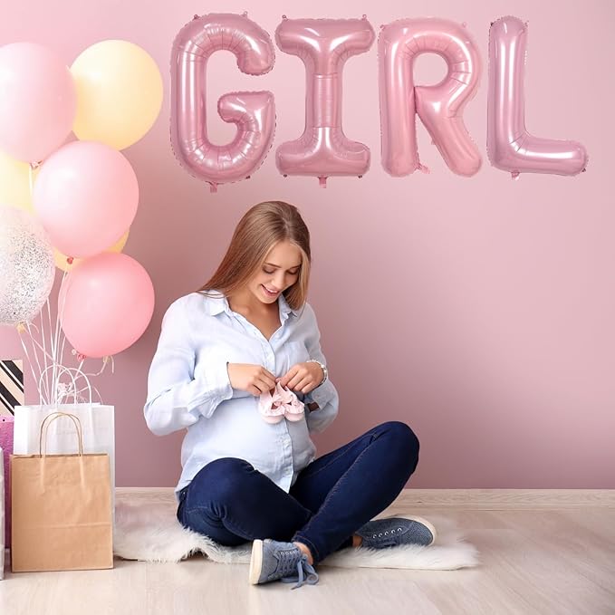 Pink Letter T Balloons,40 Inch T Balloons Letter Mylar Helium Large Pink T Balloon for Birthday Party Anniversary Decorations