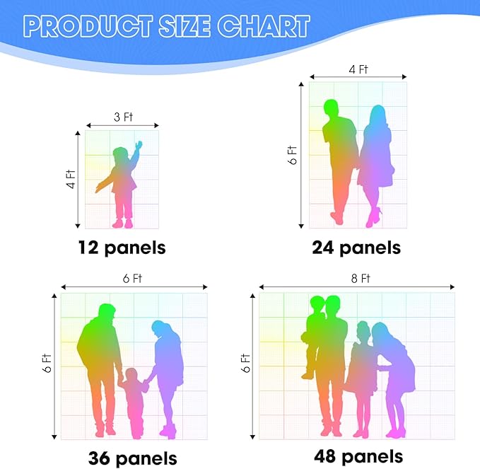 Purple Shimmer Wall Backdrop 24 Panels Cover 6 x 4 Ft, Photo Backdrops for Wedding,Anniversary,Birthday,Party Decoration