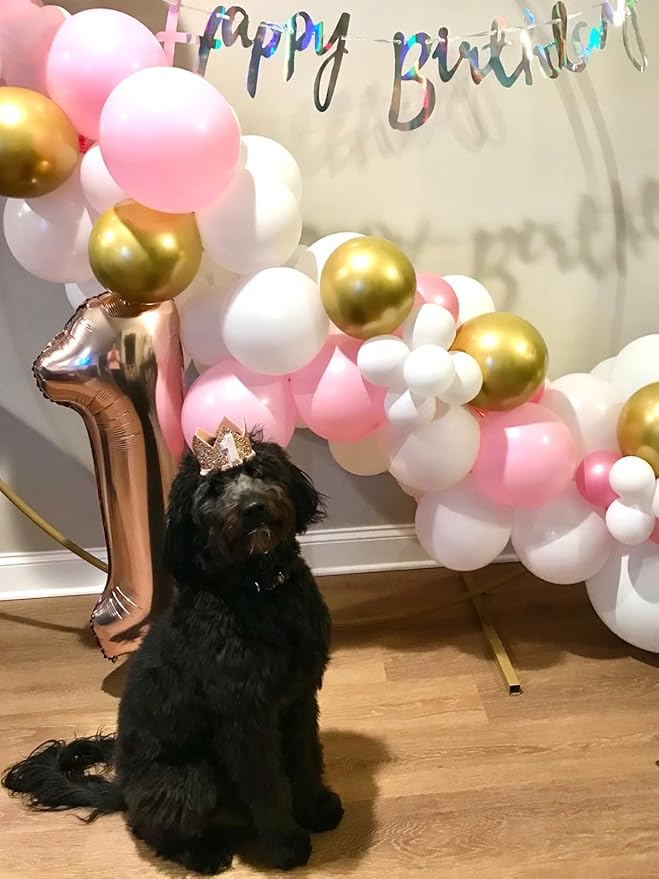Balloon Numbers 40 Inch 5 Ballon for 5th Birthday Decorations, 15 25 35 50 Big Rose Gold Number Balloons for Wedding Photo Shoot Party Decor