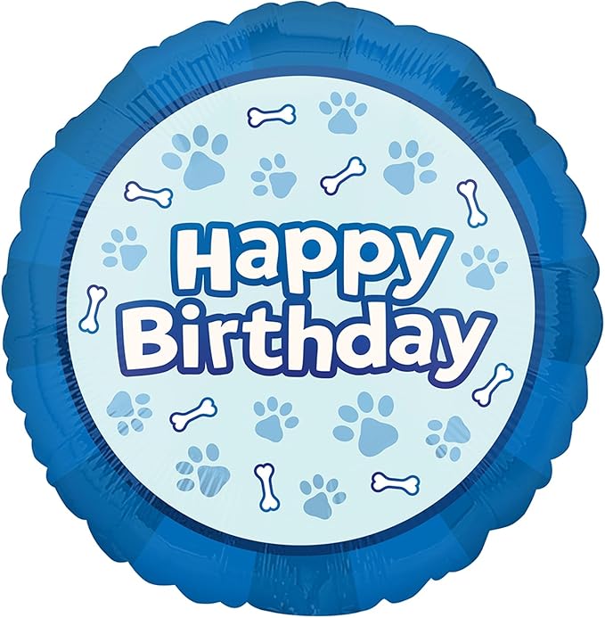 Anagram Bluey 5th Birthday Party Supplies 5pc Foil Balloon Bouquet