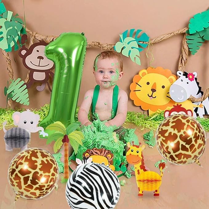 TONIFUL 40 Inch Large Green Numbers Balloons 0-9, Number 2 Digital 2 Helium Foil Mylar Big Number Balloons for 2026 Graduation New Year Eve Birthday Party Anniversary Supplies Decorations