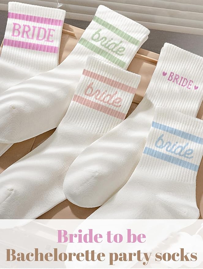 Bridesmaid Gifts For Women Wedding Gifts Proposal Set Bachelorette Party Favors Decorations Bride Socks…