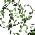 132 ft Large Leaf Trim Ribbon,Artificial Greenery Garland Vines for Baby Shower DIY Craft Wreaths Party Wedding Home Spring Decoration