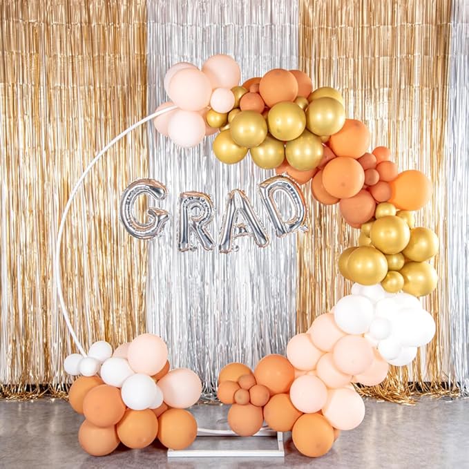 Restaurantware-Balloonify 16 Inch Letter Balloon, 1 Alphabet Party Balloon - Letter G, Self-Sealing, Silver Foil Mylar Finish, Hanging Loop, Decoration For Birthday, Wedding, Or Graduation