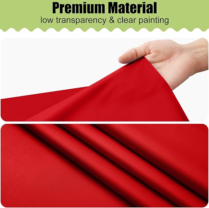 Smiry Disposable Table Cloth - 12 Pack, 54 x 108 Inch Waterproof Rectangle Tablecloths for Parties, Decorative Plastic Table Cover, Leakproof & Sturdy, Red