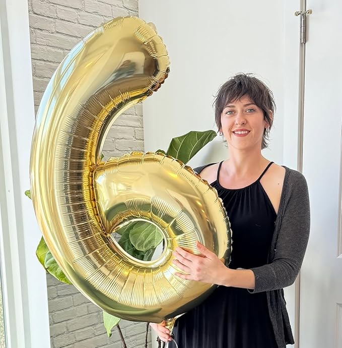 Champagne Gold Number Balloon 40 Inch, Light Gold 0 Number Balloons, 10 20 30 40 50 Numbers Balloon Birthday Decorations, Party Supplies for Women