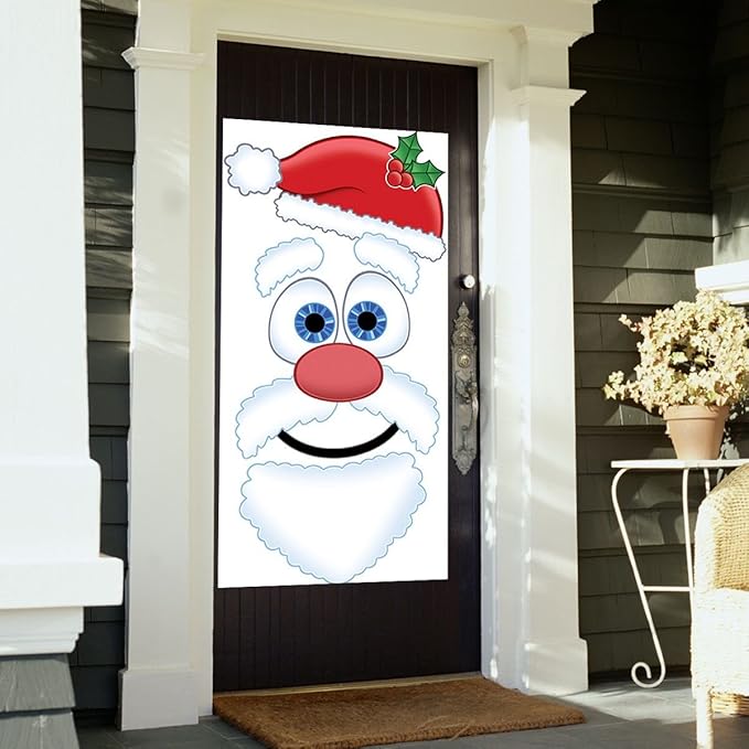 Beistle Santa Face Door Decor