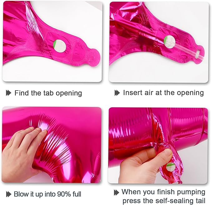 Rose Red Number 9 Balloon 40 Inch,Jumbo Giant Mylar Hot Pink Number 9,Big Large Foil Helium Number Balloons, Digital 9 Helium Balloons for Girls 19 29 Birthday Graduation Princess Party Decorationsn