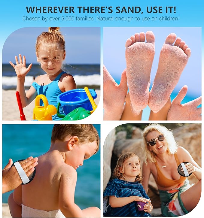 Antfuny Sand Remover Cleaner Eraser for Women Beach Towel Blanket Clip 2 4 6 Quick Dry Oversized XL Extra Large Thick Think Cloud Turkish Cotton Microfiber Bulk Packs Mat Sand Free Sandproof