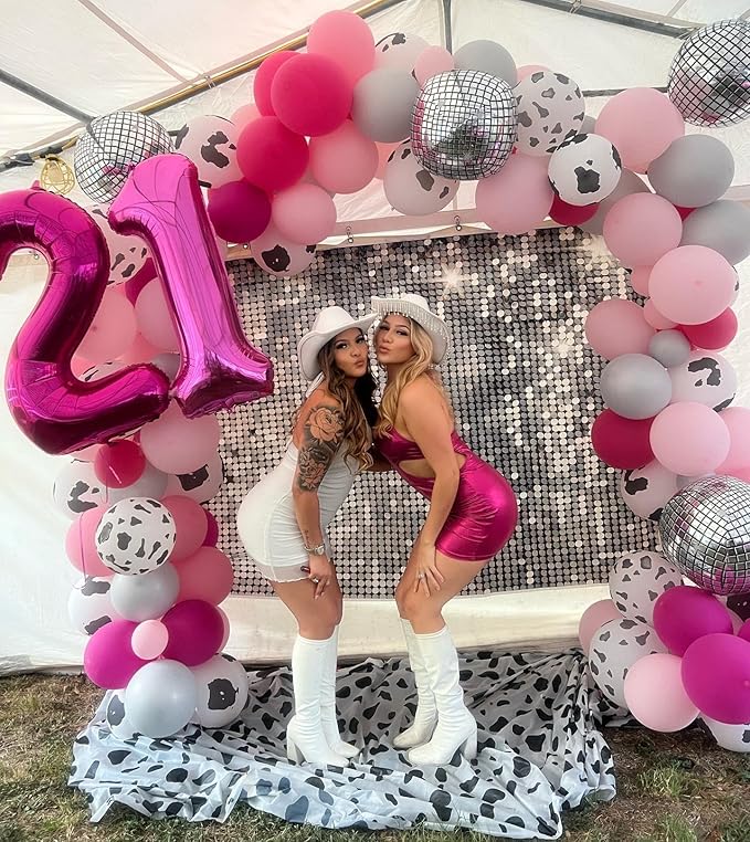 Hot Pink Number 15 Balloons 40 inch, 15 Number Balloons, 15th Birthday Decorations for Girls 15 Year Old Hot Pink Party Supplies
