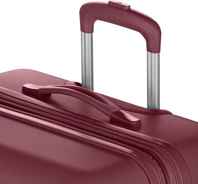SwissGear 7366 Signature Hardside Expandable Luggage with Spinner Wheels, TSA Lock, Cup-Holder, Merlot, 2-Piece Set (19/27)