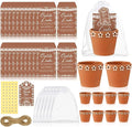 Ctosree 50 Sets Cielito Lindo Wedding Bridal Shower Favors for Guests Include Seed Packets Flowerpot Cards Hemp Ropes Organza Bags Mexican Barro Party Supplies for Wedding Bridal Shower Party Favors