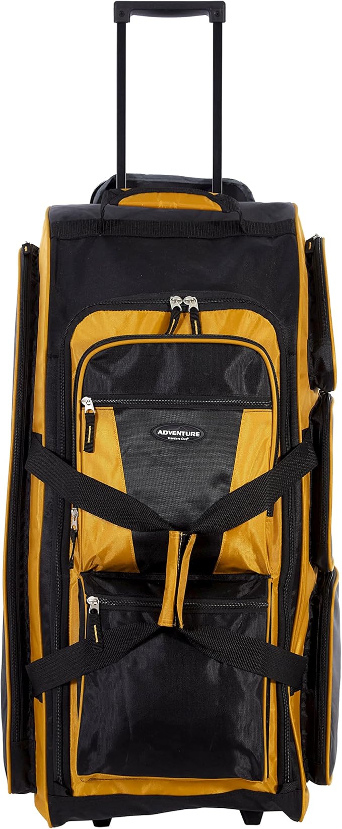 Travelers Club Xpedition 30 Inch Multi-Pocket Upright Rolling Duffel Bag