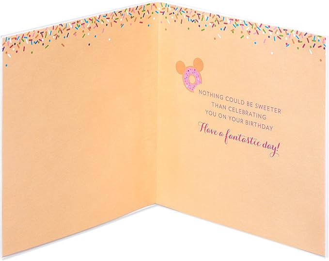 Papyrus Disney Birthday Card (Nothing Could Be Sweeter)