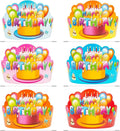 Birthday Crowns for Kids - 36 PCS Colorful Paper Crowns,Birthday Party Hats for Classroom,Party Supplies for Teachers & Students