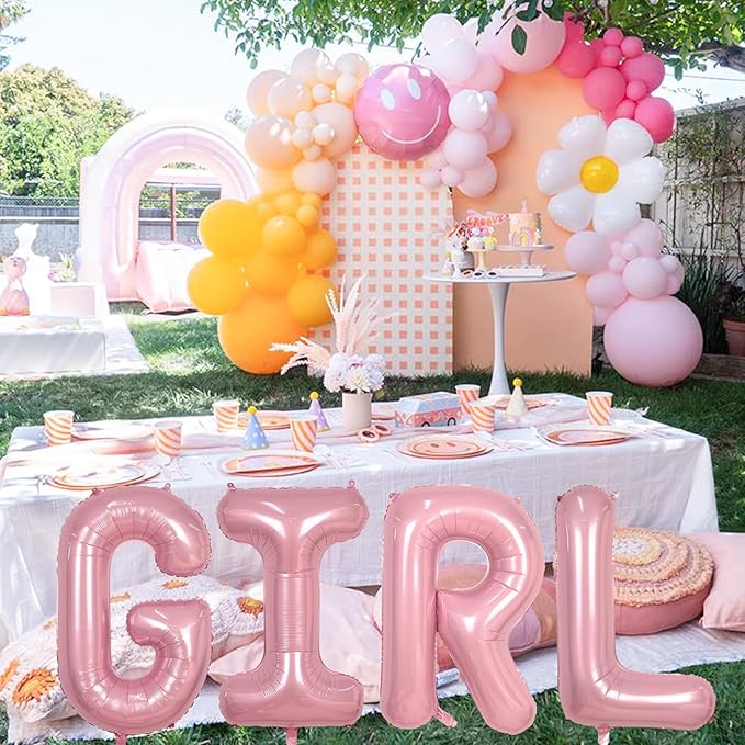 Z Letter Balloon Pastel Pink, 40" Alphabet Foil Word Balloons, Large Inflatable Light Pink Balloon Letter Z, XXL Mylar Custom Letter Balloon Light Pink for Girls Birthday Party Decoration Supplies